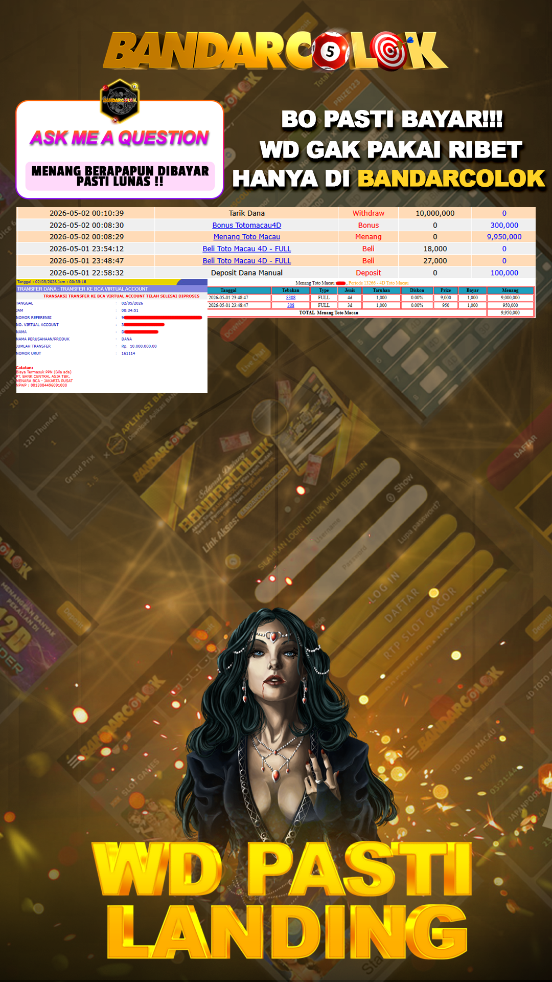Jackpot TOGEL BANDARCOLOK