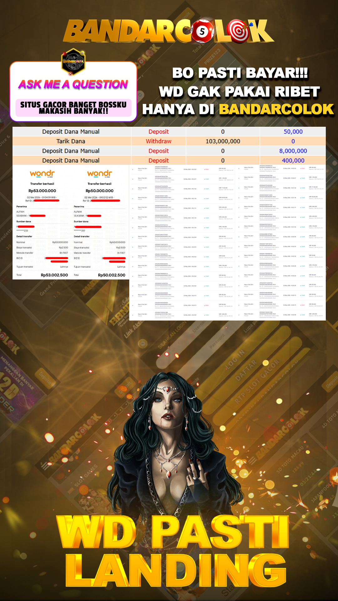 Jackpot SLOT BANDARCOLOK