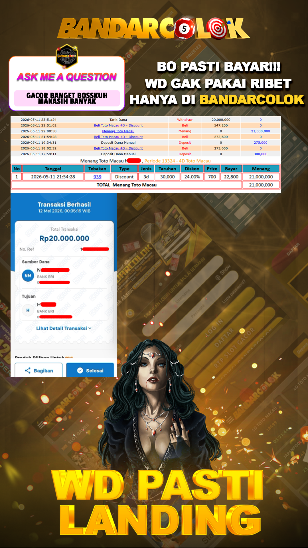 Jackpot TOGEL BANDARCOLOK