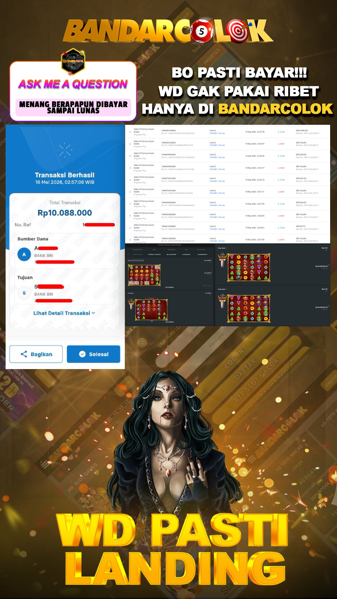 Jackpot SLOT BANDARCOLOK