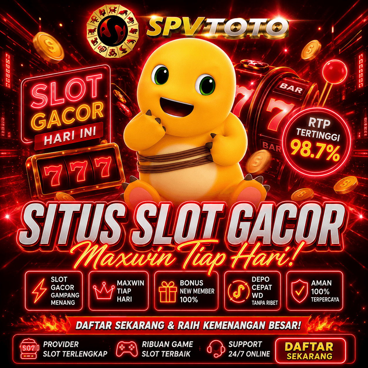 SPVTOTO 💎 Slot Gacor Pragmatic Play dan PG Soft Paling Mudah Maxwin