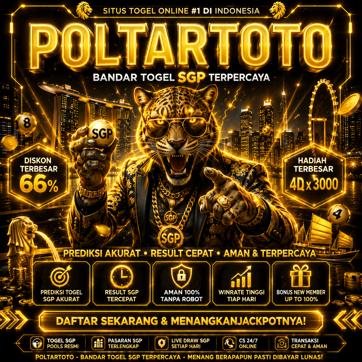 POLTARTOTO - Bandar Togel Singapore Terbaik & Situs Toto SGP Resmi 2026