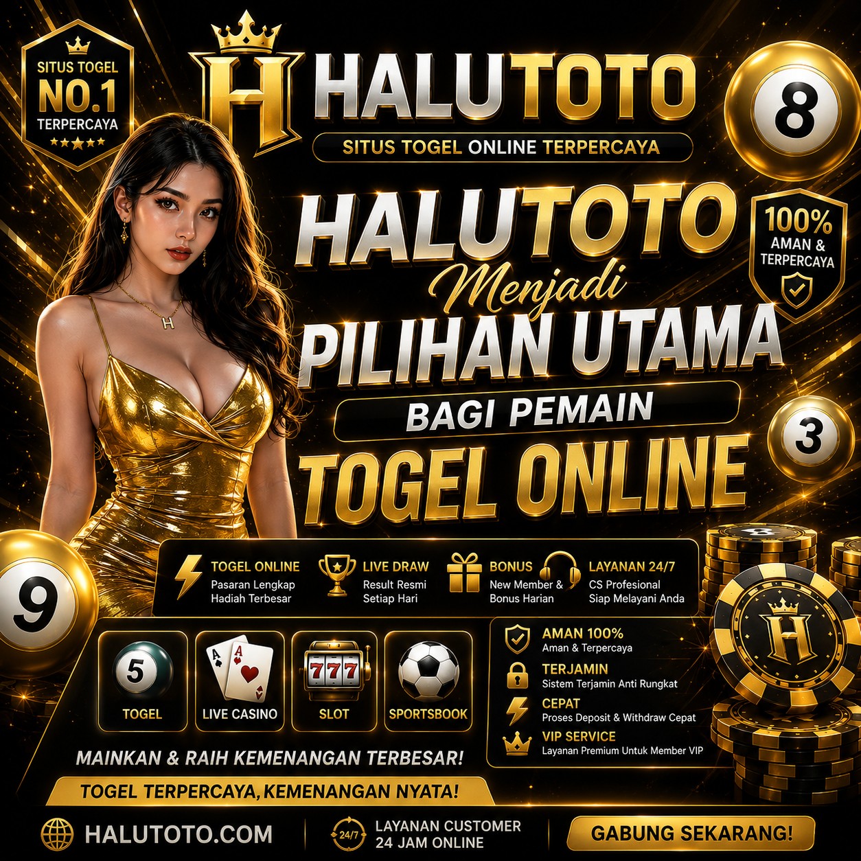HALUTOTO # Tempat Slot Gacor Terpercaya Pilihan Favorit Para Player Online