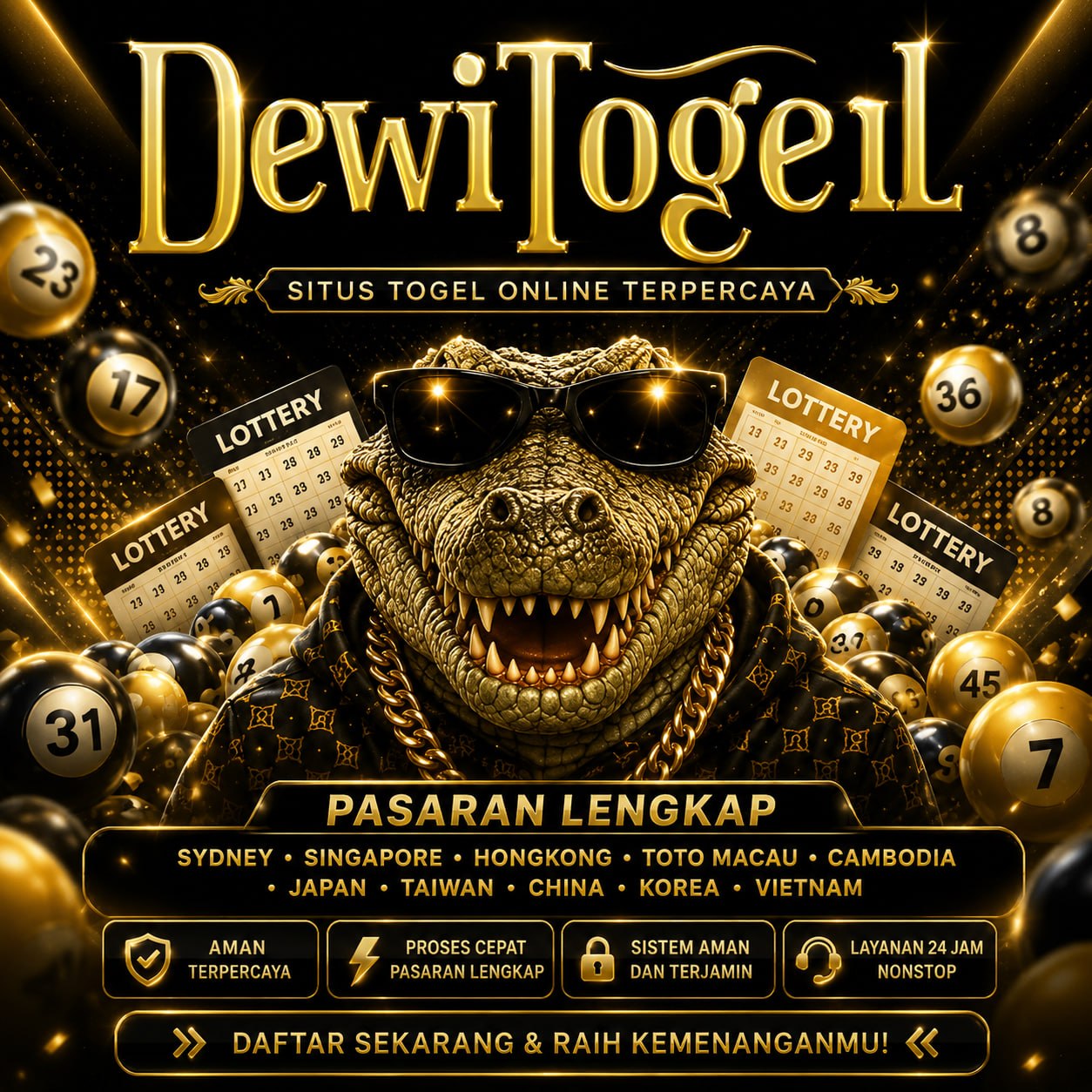 DEWITOGEL - Portal Link Resmi Daftar Toto Togel Online Terbaik Saat Ini