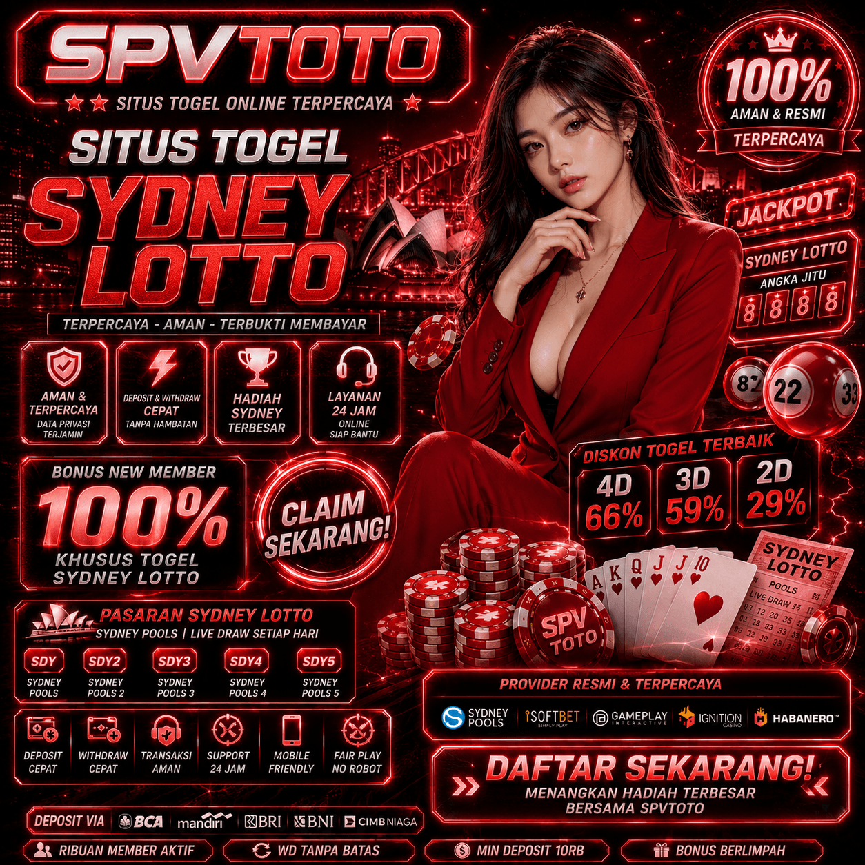SPVTOTO - Platform Sydney Lottery Modern dan Aman