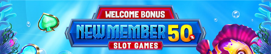 1 - bonus new member 50%