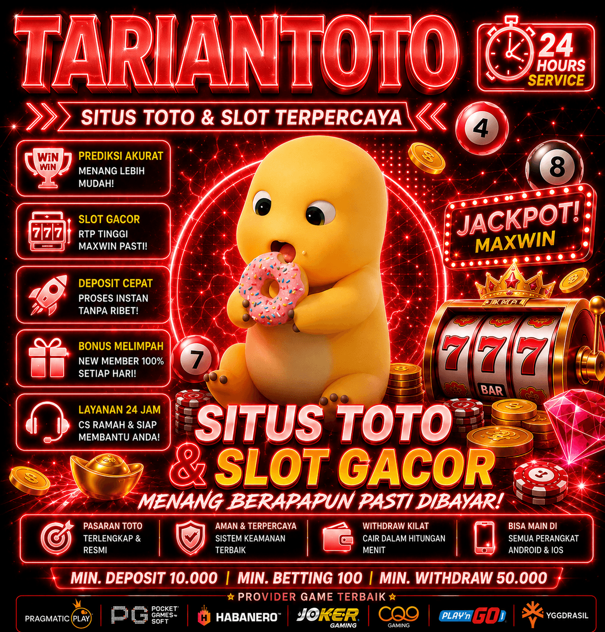 TARIANTOTO - Hiburan Toto Slot dengan Sistem Digital Aktif 