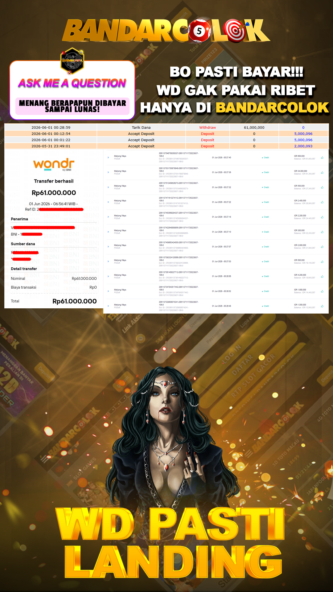 Jackpot SLOT BANDARCOLOK