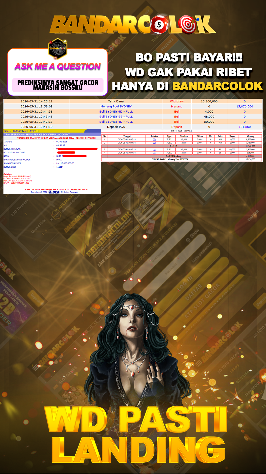 Jackpot TOGEL BANDARCOLOK