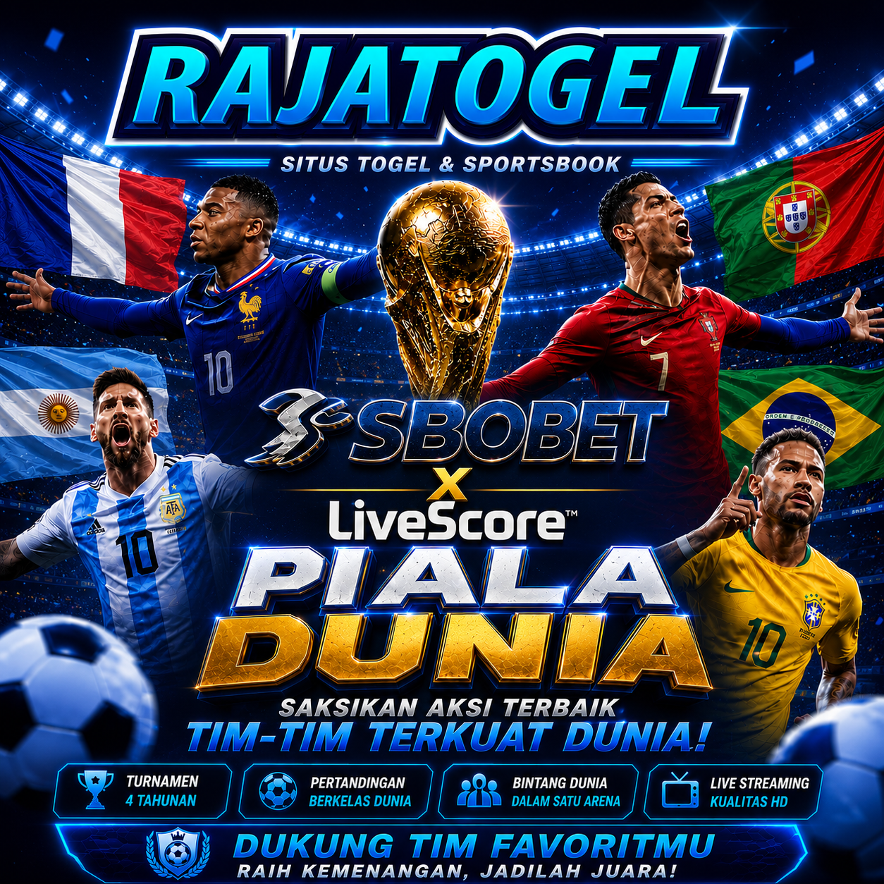 RAJATOGEL Banner