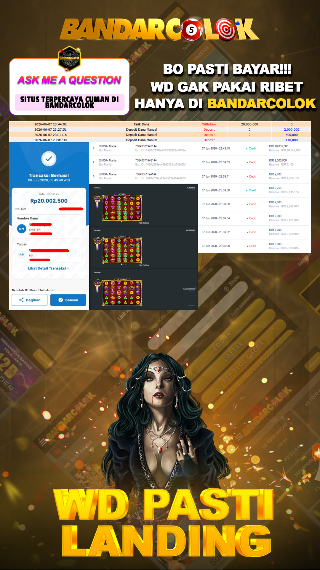 Jackpot SLOT BANDARCOLOK