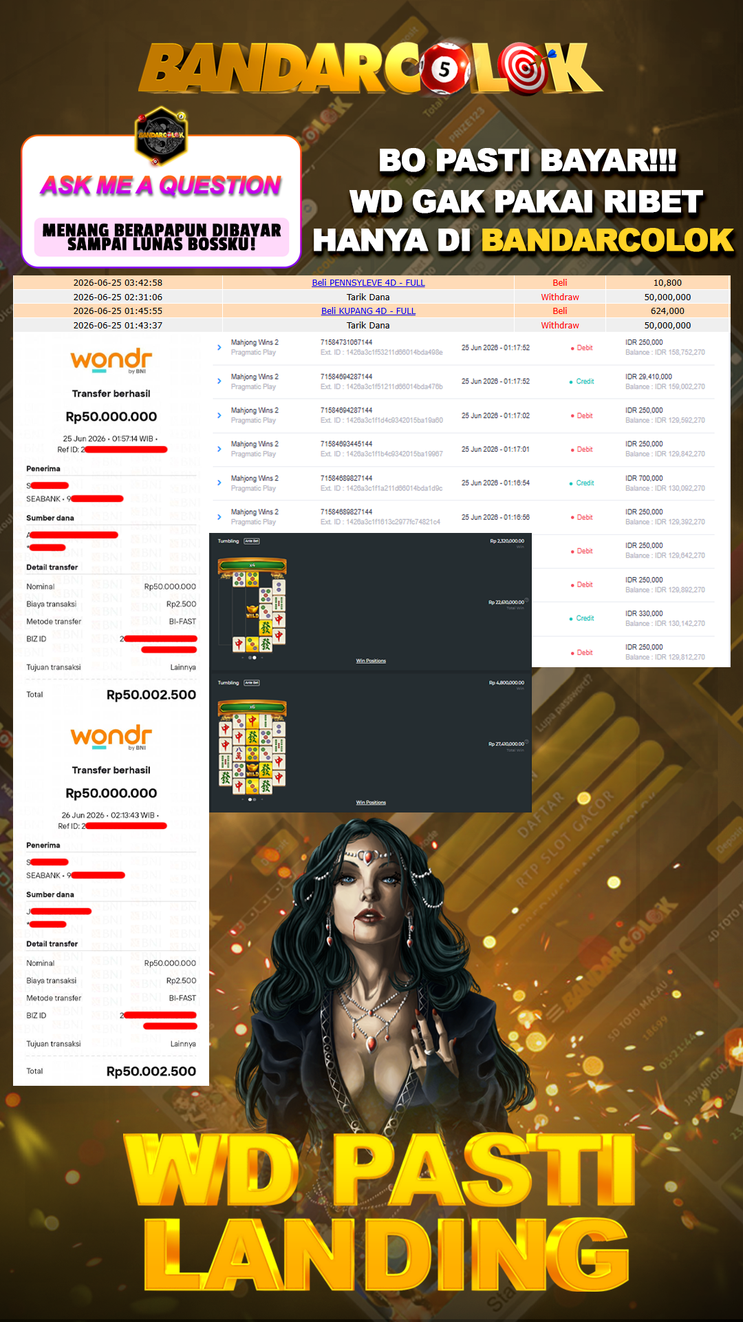 Jackpot SLOT BANDARCOLOK