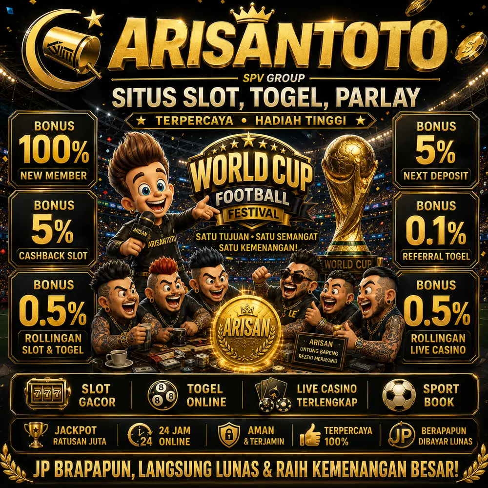 Banner ARISANTOTO Piala Dunia