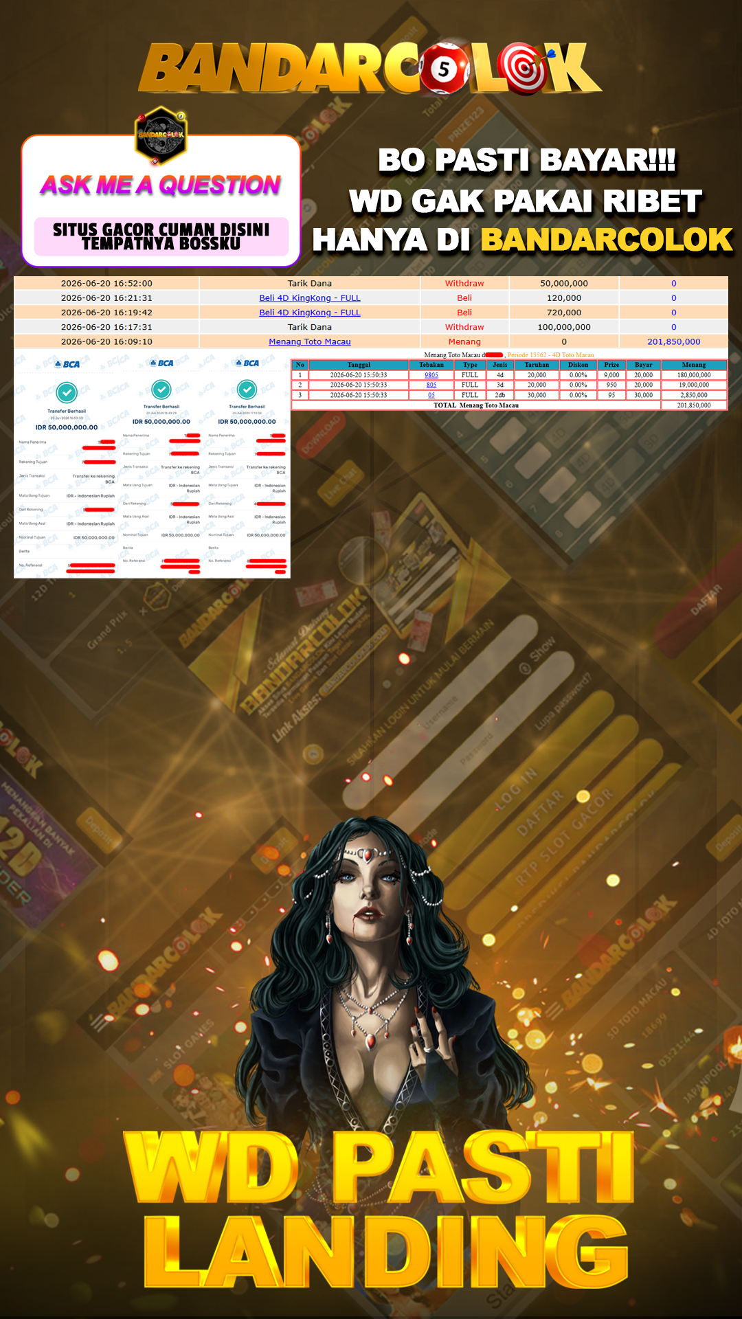Jackpot TOGEL BANDARCOLOK