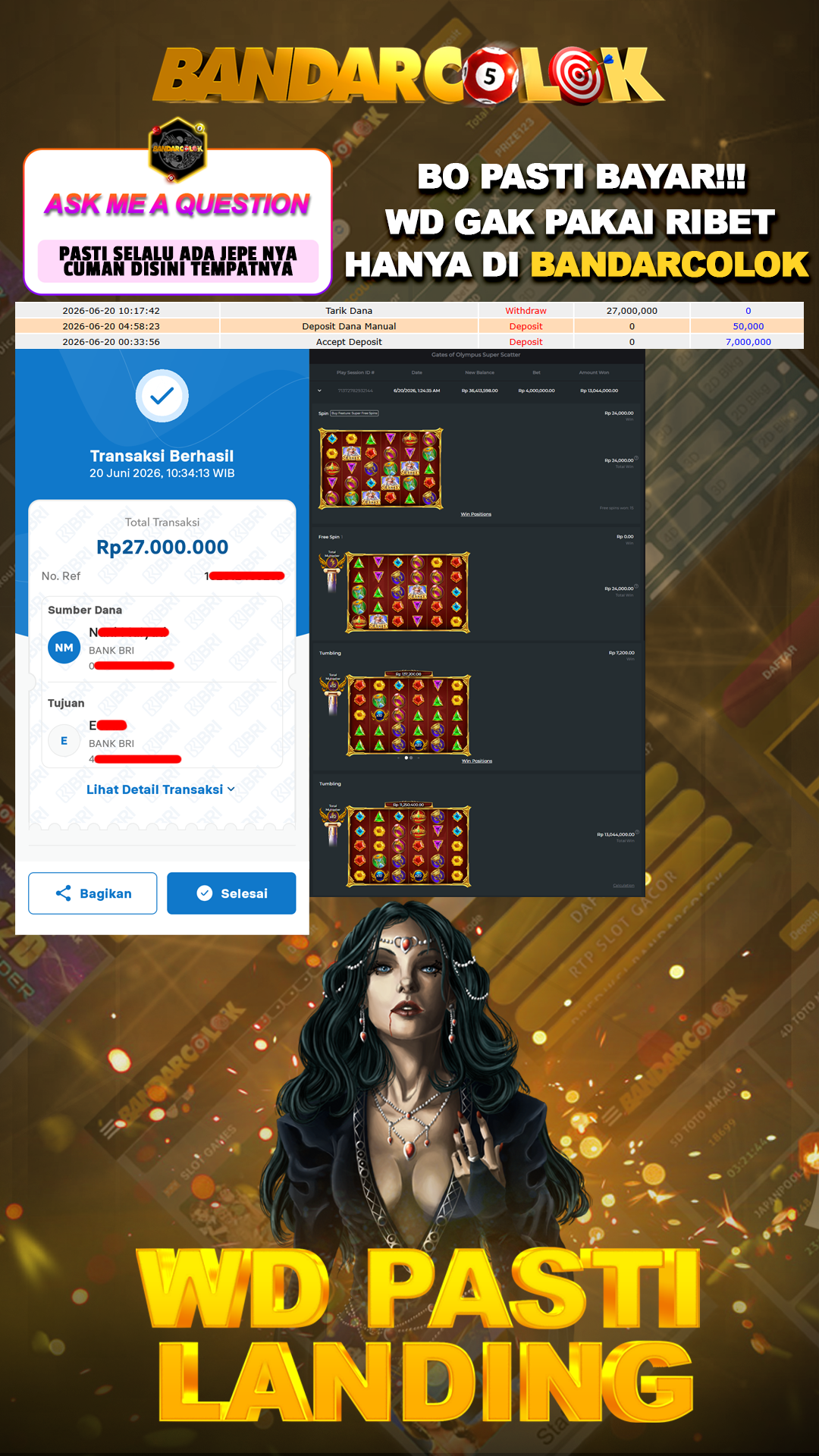 Jackpot SLOT BANDARCOLOK