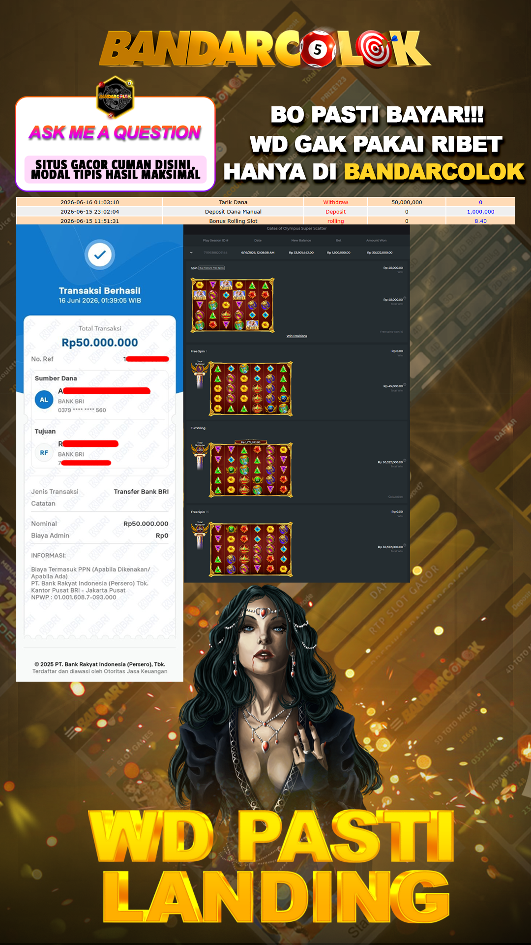 Jackpot SLOT BANDARCOLOK
