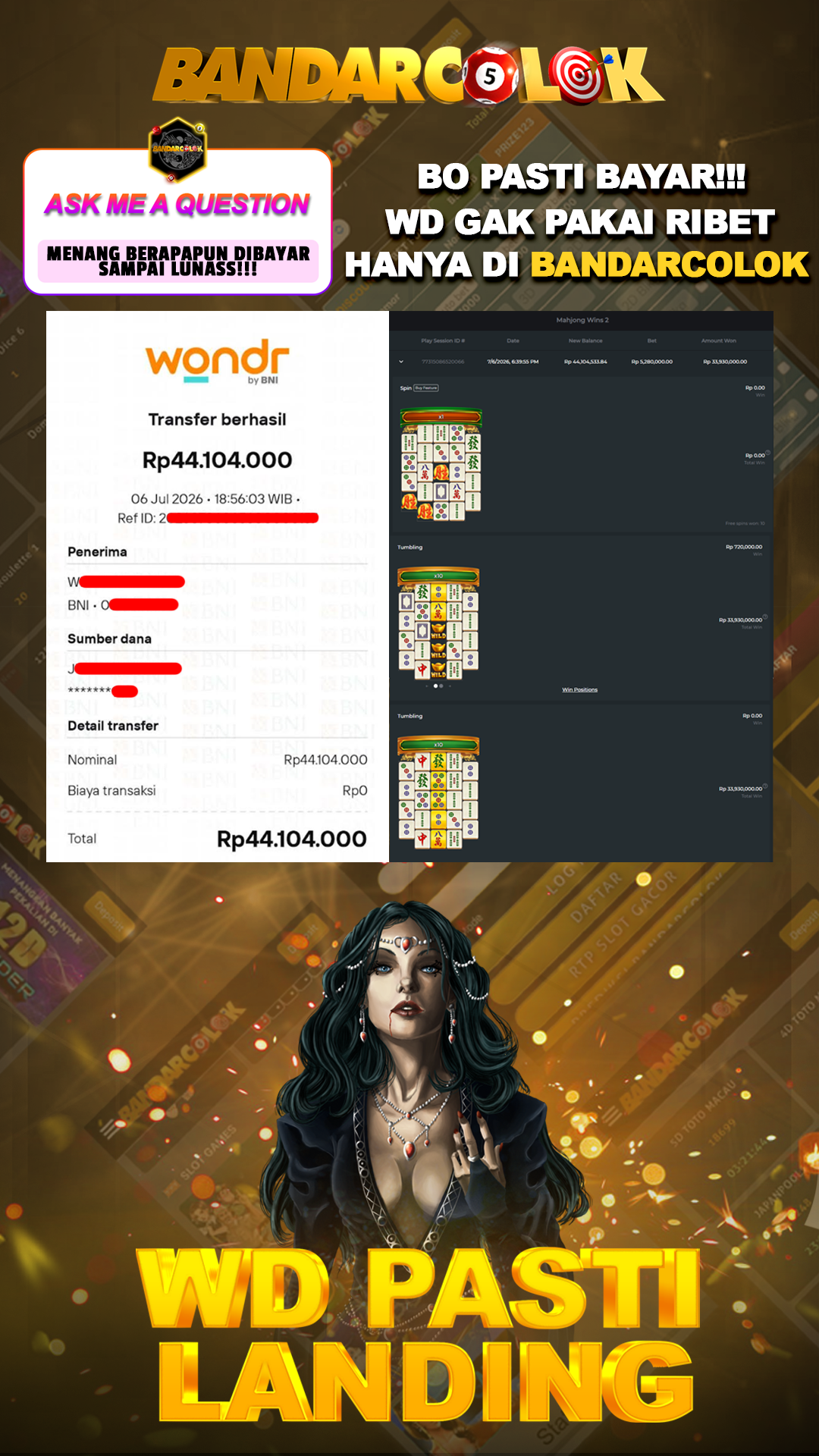 Jackpot SLOT BANDARCOLOK