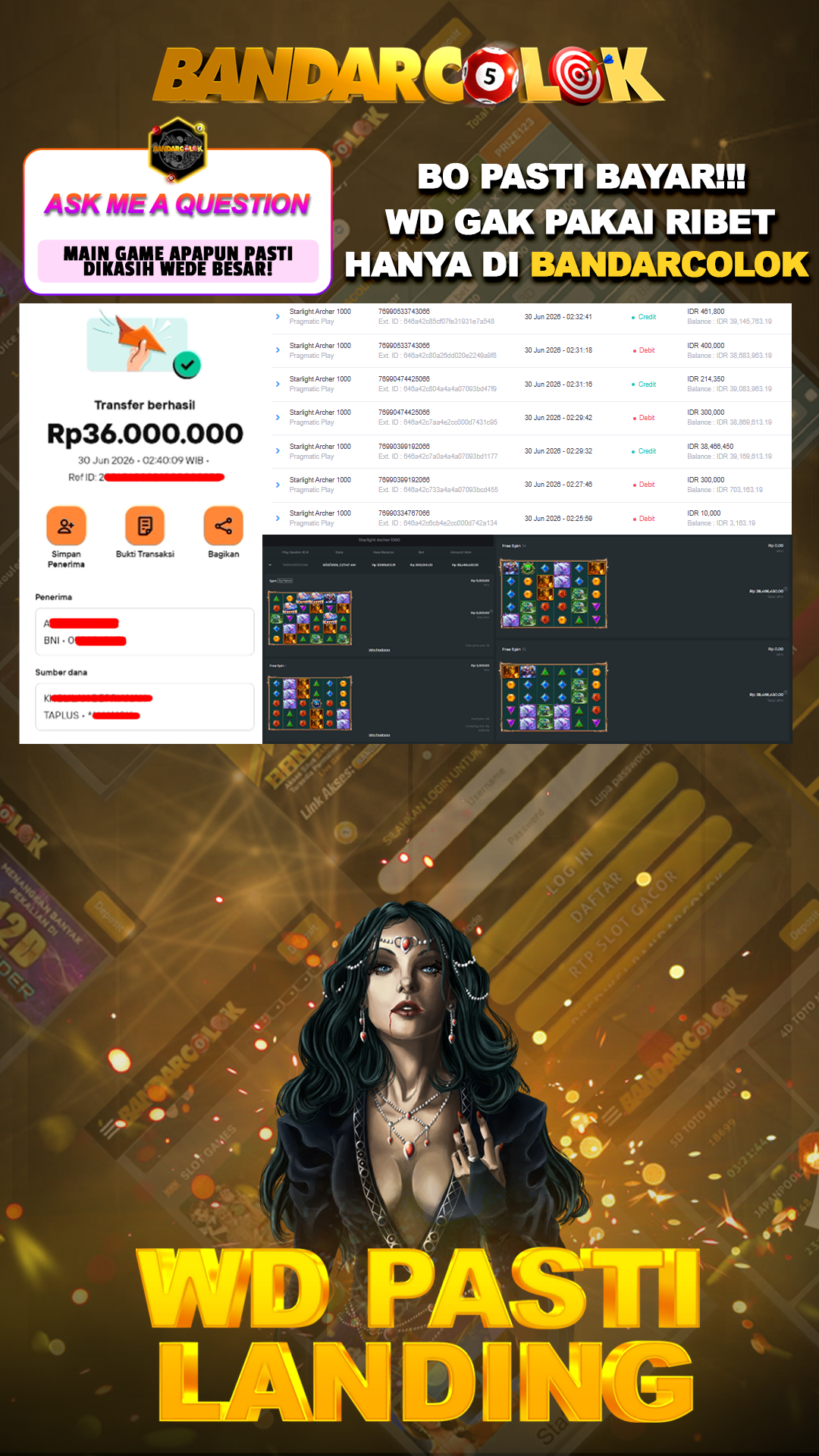 Jackpot SLOT BANDARCOLOK