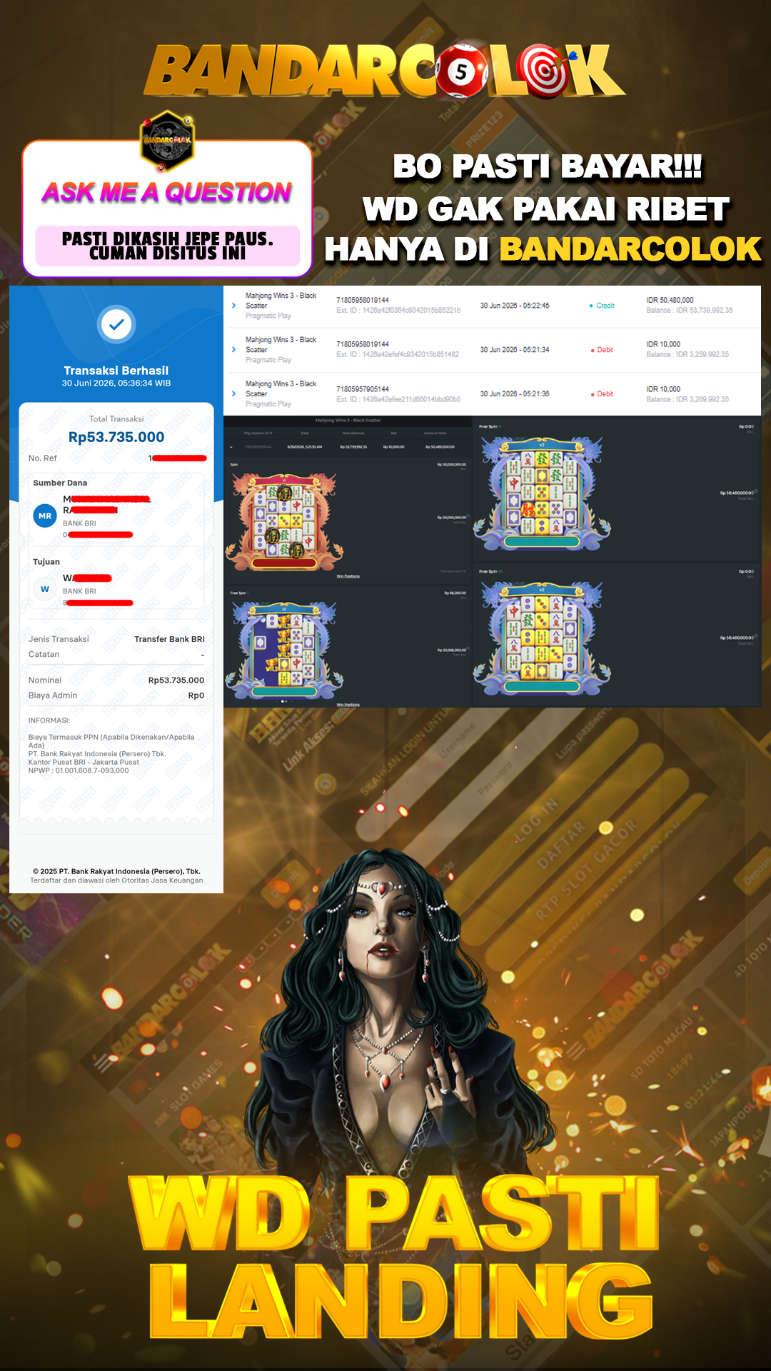 Jackpot SLOT BANDARCOLOK
