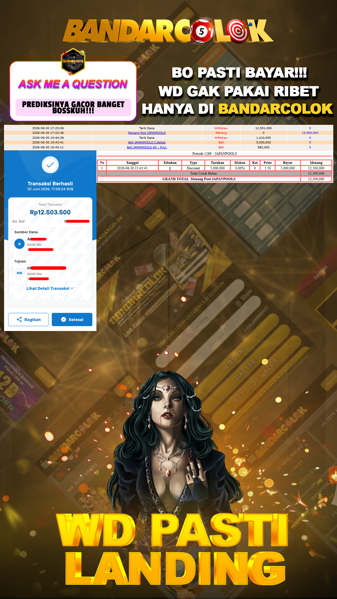 Jackpot TOGEL BANDARCOLOK