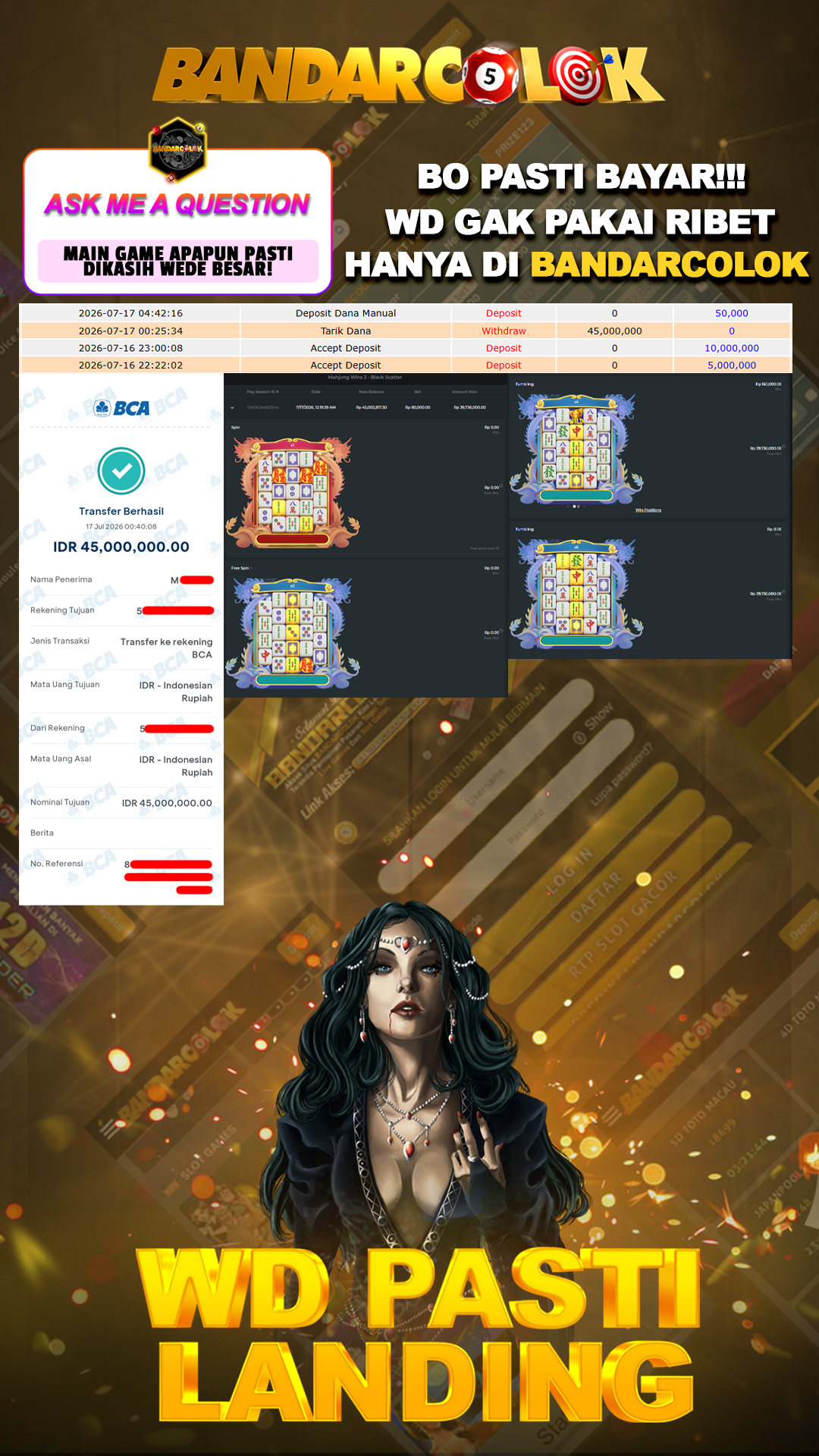 Jackpot SLOT BANDARCOLOK