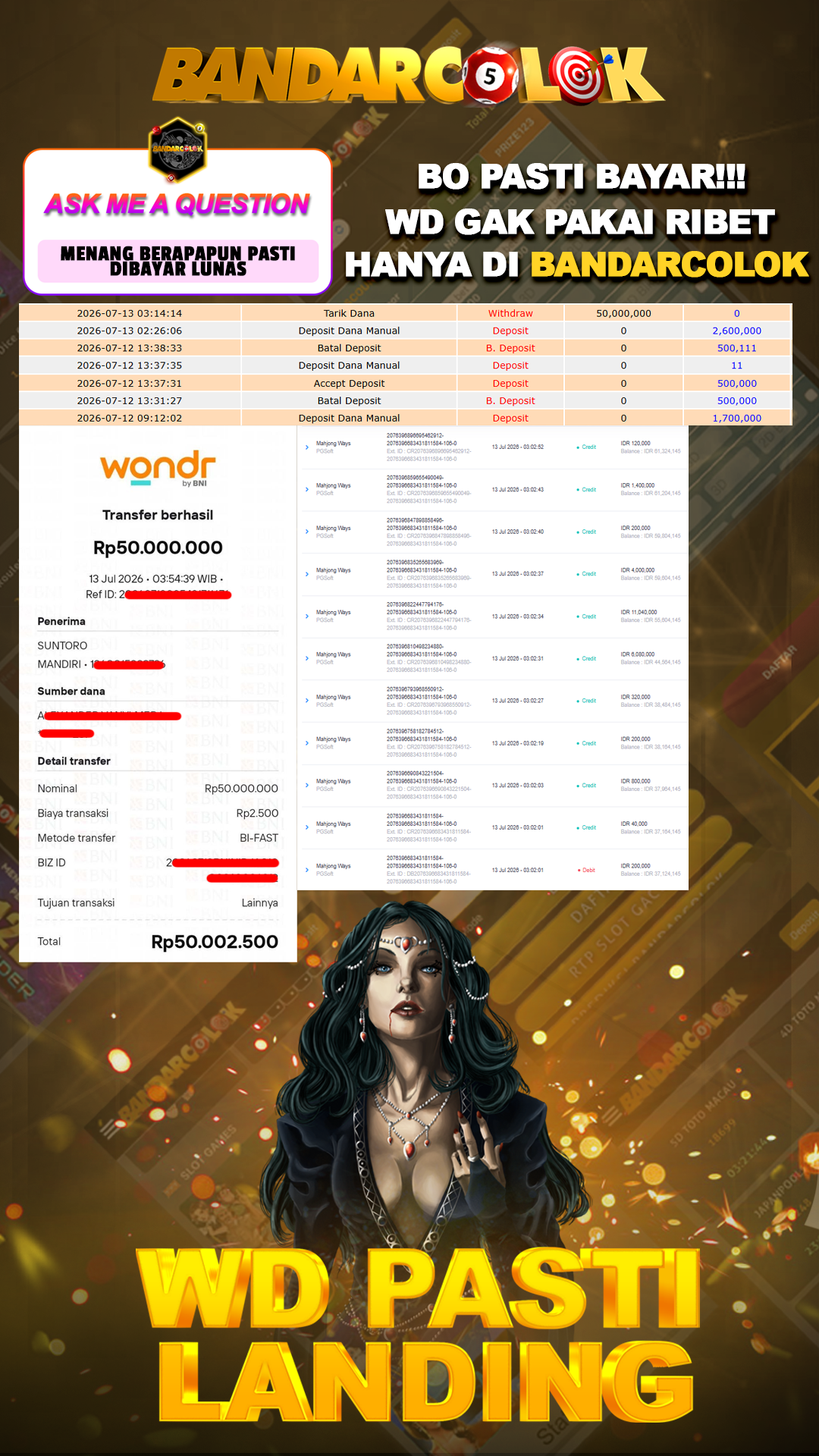 Jackpot SLOT BANDARCOLOK